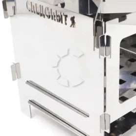 Печь-щепочница, нерж.сталь, 154х154х150 мм, СЛЕДОПЫТ