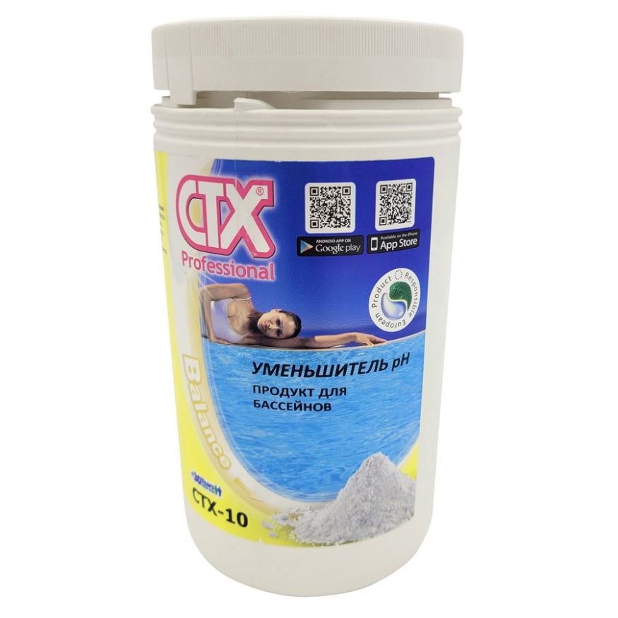 CTX-10 Уменьшитель рН 1.5кг (в гранулах)