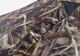 Палатка зимняя КУБ 3 Дубль (трехслойная, дышащая, камыш, москитная сетка)