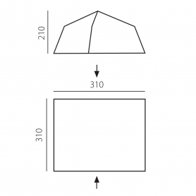 Палатка-шатер Comfort, Btrace
